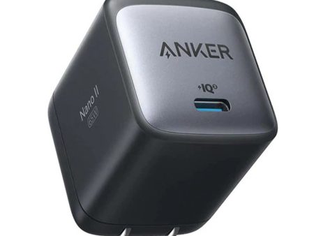 ANKER Nano II 65W GaN USB-C Wall Charger - Black Discount