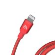 ADAM ELEMENTS PeAk II C200B USB-C to Lightning Cable 2m - Red Online