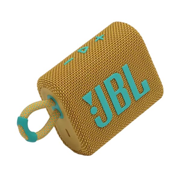 JBL GO 3 Portable Bluetooth Speaker - Yellow Hot on Sale