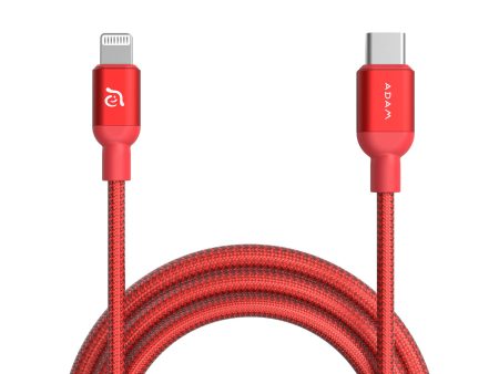 ADAM ELEMENTS PeAk II C200B USB-C to Lightning Cable 2m - Red Online