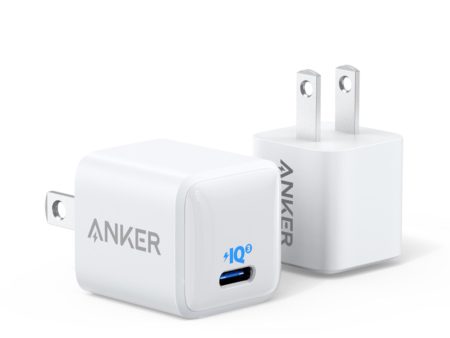 ANKER PowerPort III Nano 20W USB-C Wall Charger - White Supply