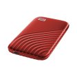 WESTERN DIGITAL My Passport Portable SSD USB 3.2 Type C 1TB - Red For Discount