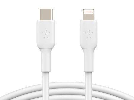 BELKIN BoostUp Charge USB-C to Lightning Cable 1m - White Online