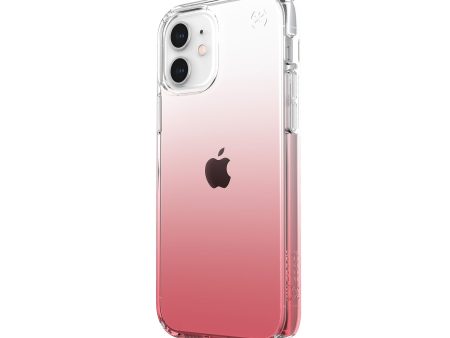 SPECK Presidio Perfect-Clear Ombre Case for iPhone 12 Pro Max - Clear Vintage Rose Online Sale