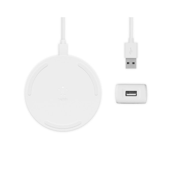 BELKIN BoostUp Charge 10W Wireless Charging Pad - White For Discount