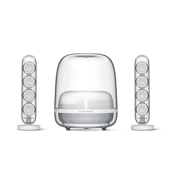 HARMAN KARDON SoundSticks 4 Bluetooth Speaker - White Online Sale