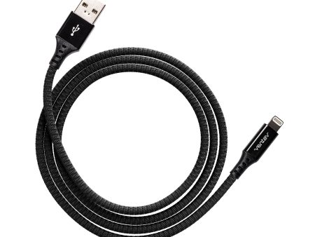 VENTEV Chargesync Alloy Lightning Cable 1.2m - Jet Black Online Hot Sale