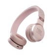 JBL Live 460NC Wireless Noise Cancelling On-Ear Headphones - Rose Pink Online Sale