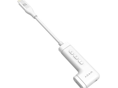 ADAM ELEMENTS iLinio A35L Lightning   AUX adapter - White Sale