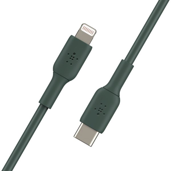 BELKIN BoostUp Charge USB-C to Lightning Cable 1m - Midnight Green Online now