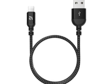 ADAM ELEMENTS Peak III Braided Lightning Cable 1.2m - Black Cheap