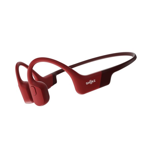 SHOKZ OpenRun Bone Conduction Headphones - Red For Discount