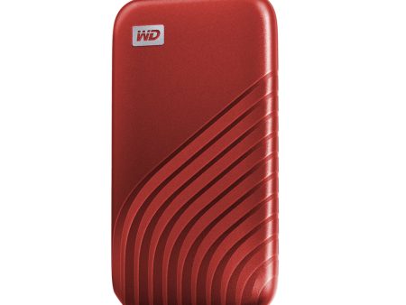 WESTERN DIGITAL My Passport Portable SSD USB 3.2 Type C 1TB - Red For Discount