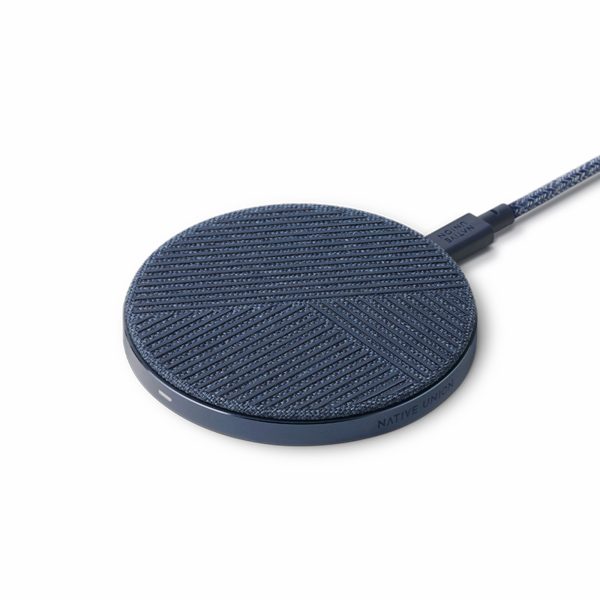 NATIVE UNION Drop 10W Wireless Charging Pad - Indigo Discount