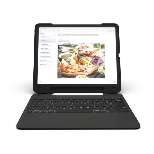 ZAGG Slim Book Go Keyboard Case for iPad Pro 12.9 3rd & 4th Gen - Black Online Hot Sale