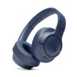 JBL Tune 760NC Wireless Noise Cancelling On-Ear Headphones - Blue Discount