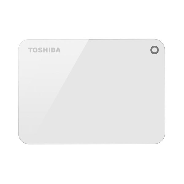 TOSHIBA Canvio Connect 3.0 V9 Hard Drive 2TB - White Discount