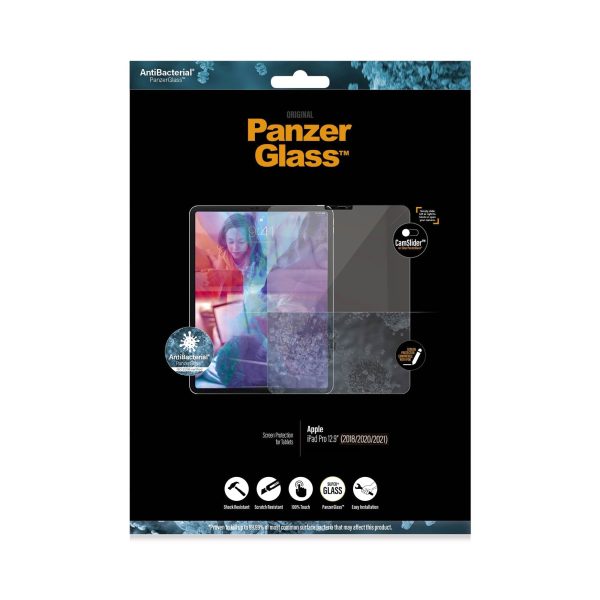 PANZERGLASS CamSlider for iPad Pro 12.9 3rd-6th Gen (2018-2022) - Clear For Cheap