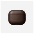 NOMAD Leather Case for AirPods 3rd gen - Rustic Brown For Sale