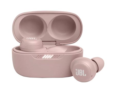 JBL Live Free NC+ Noise Cancelling True Wireless Earphones - Rose Pink For Cheap