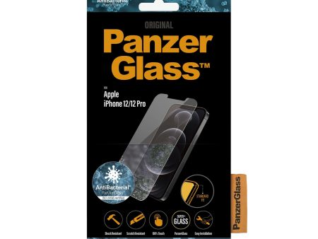 PANZERGLASS Standard Fit for iPhone 12   12 Pro - Clear on Sale