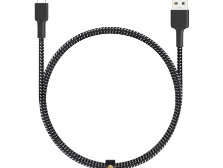 AUKEY MFI Certified Braided Lightning Cable 2m - Black Supply