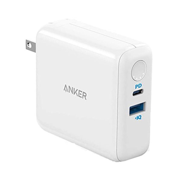 ANKER PowerCore III Fusion PD 5000mAh Power Bank and Wall Charger - White Hot on Sale