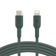 BELKIN BoostUp Charge USB-C to Lightning Cable 1m - Midnight Green Online now