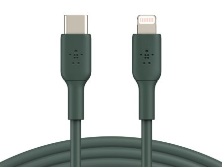 BELKIN BoostUp Charge USB-C to Lightning Cable 1m - Midnight Green Online now