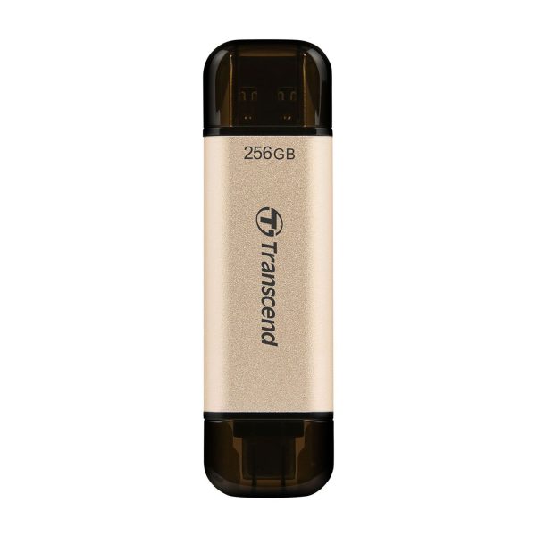 TRANSCEND JetFlash 930C OTG Storage Flash Drive Type C 256GB  - Gold For Discount