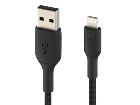 BELKIN BoostUp Charge Braided Lightning Cable 0.15m - Black For Cheap