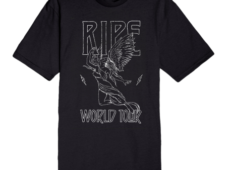 Vintage World Tour Tee (Black) Sale