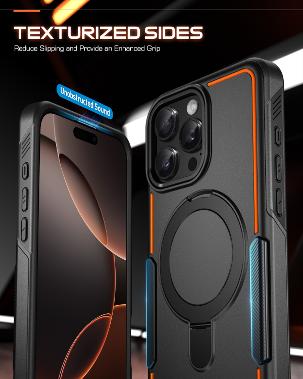 Apple iPhone 16 Pro Max Case with Ring Stand Online now