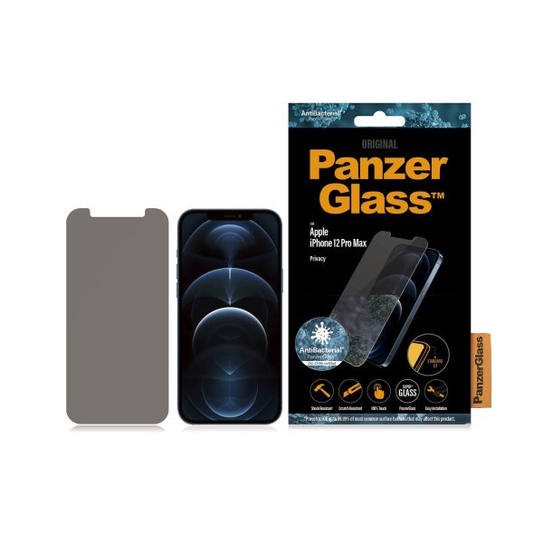 PANZERGLASS Standard Fit for iPhone 12 Pro Max - Privacy Online