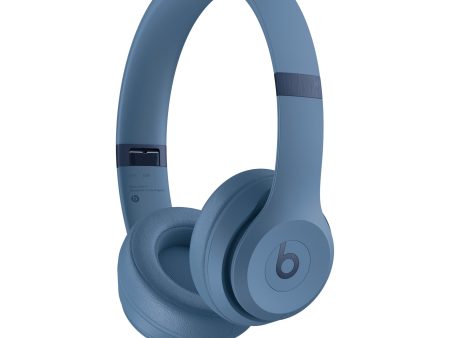 Beats Solo4 Wireless Headphones - On-Ear Wireless Headphones - Slate Blue Online Sale