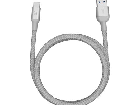 ADAM ELEMENTS Casa M100+ USB3.1 Gen2 USB-C to USB-A Cable - Silver Discount