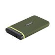 TRANSCEND ESD380C Portable SSD USB 3.2 Type C 1TB - Green For Cheap