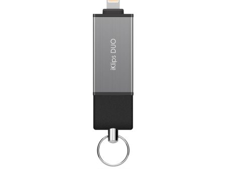 ADAM ELEMENTS iKlips Duo II 64GB - Grey Black Fashion