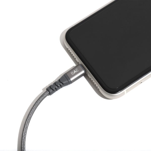 BEFORE ANYTHING ELSE Raptor Braided USB-C to Lightning cable 1.2m - Grey Sale