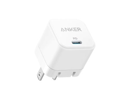 ANKER PowerPort III 20W Cube Charger - White For Discount