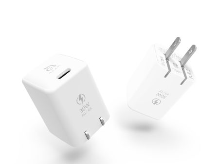 ADAM ELEMENTS Omnia X3 30W USB-C PD Wall Charger - White Fashion