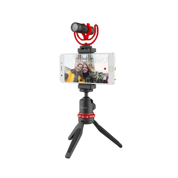 BOYA Universal Smartphone Video Kit - Black Hot on Sale