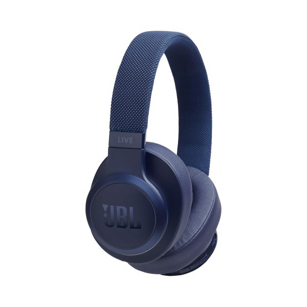 JBL Live 500BT Wireless Around-Ear Headphones - Blue For Sale