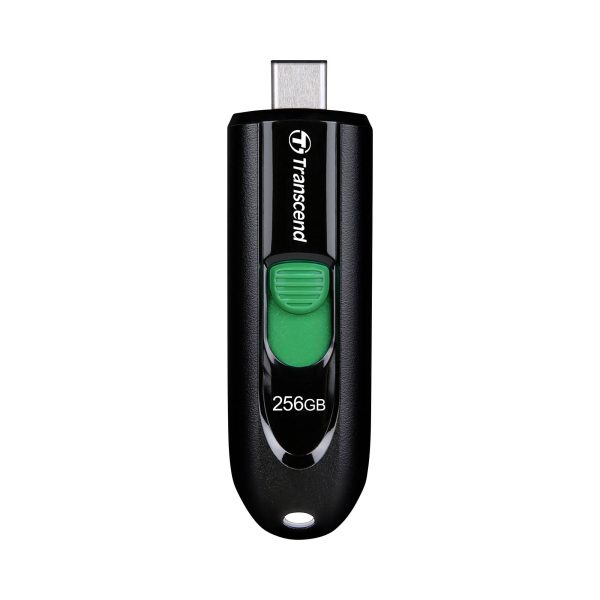 TRANSCEND JetFlash 790C Flash Drive Type C 256GB  - Black Online now