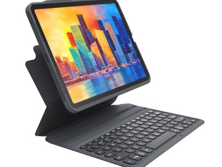 ZAGG Pro Keys Keyboard Case for iPad Air 10.9 (4th, 5th Gen) - Black Gray Online Sale