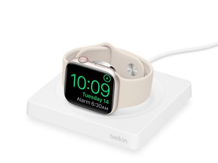 BELKIN Boost Charge Pro Portable Fast Charger for Apple Watch - White Fashion