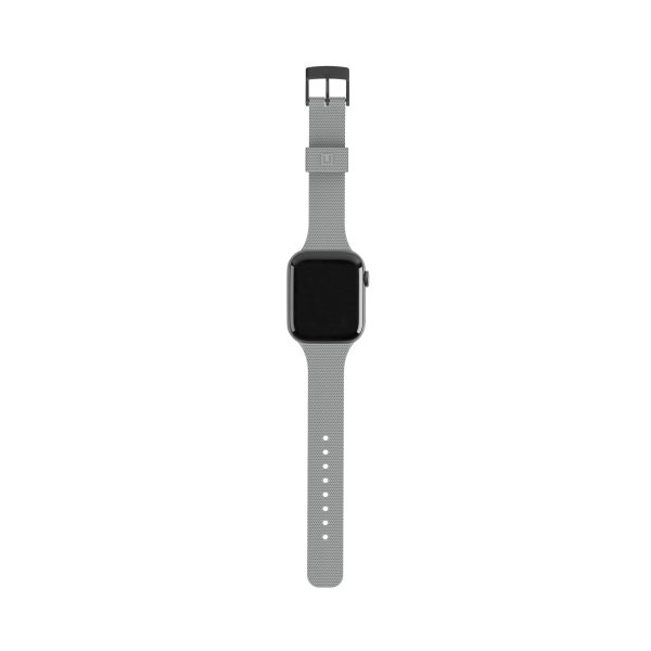 U BY UAG [U] Dot Silicone Strap for Apple Watch 42 44 45 mm - Grey Supply