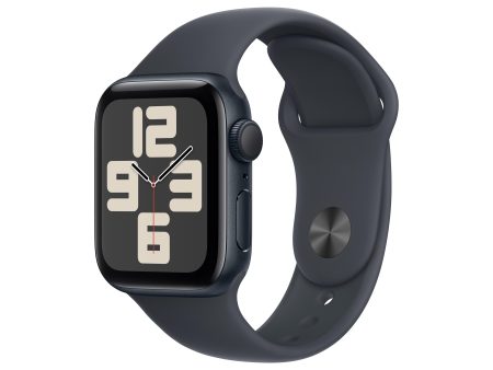 Apple Watch SE GPS 40mm Midnight Aluminum Case with Midnight Sport Band - M L For Cheap