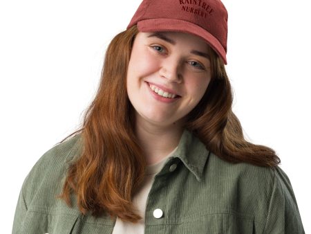 Winter Edition Corduroy Cap in Red Online now