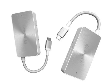 ADAM ELEMENTS Casa PDC501 USB C 5-in-1 Hub - Silver Discount